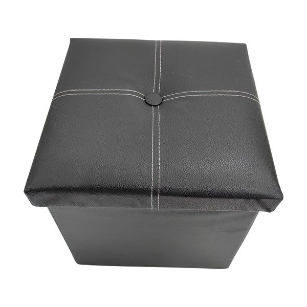 Caja puff baúl guarda objetos tipo banco