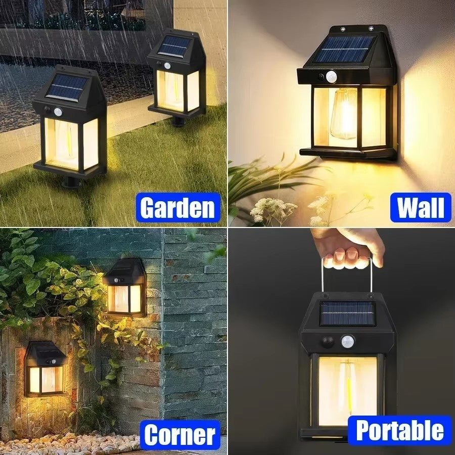 Farol solar con lampara tres funciones