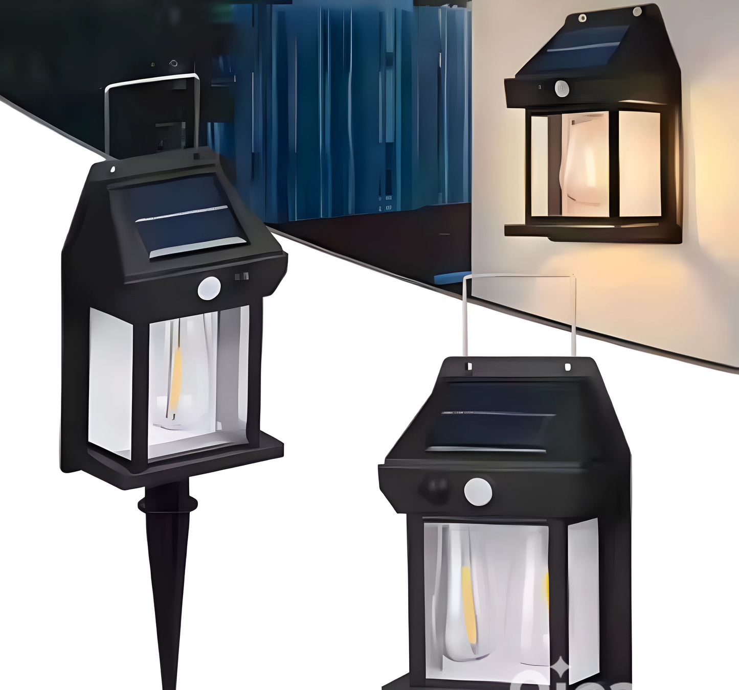 Farol solar con lampara tres funciones