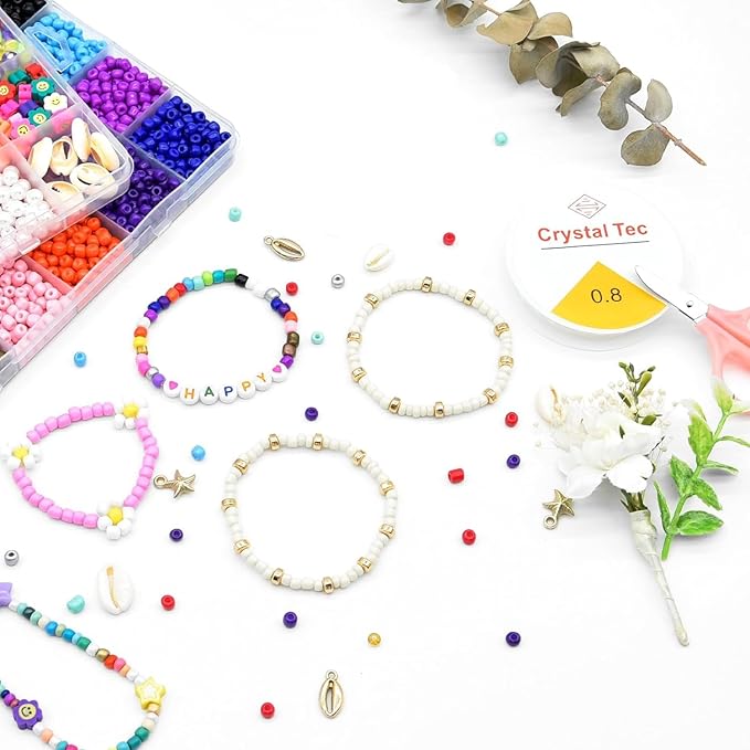 Set de cuentas para armar accesorios pulseras y collares