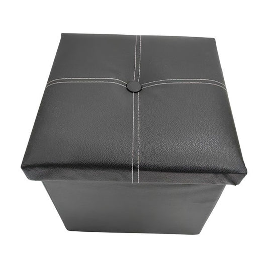 Caja puff baúl guarda objetos tipo banco