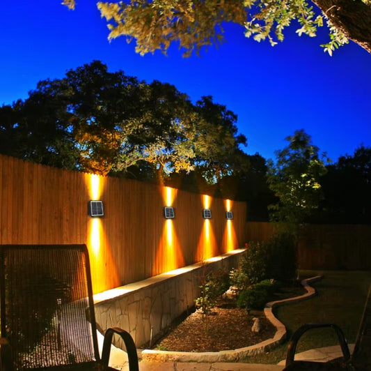 Aplique de pared solar