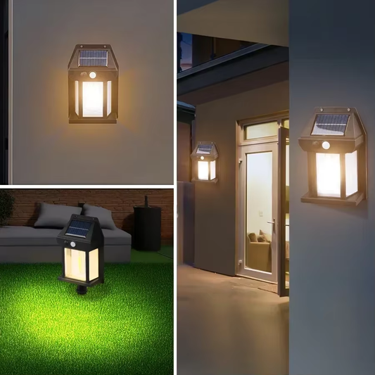 Farol solar con lampara tres funciones