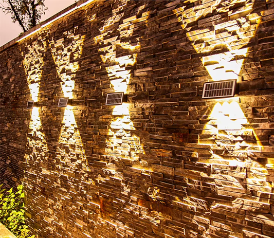 Aplique de pared solar